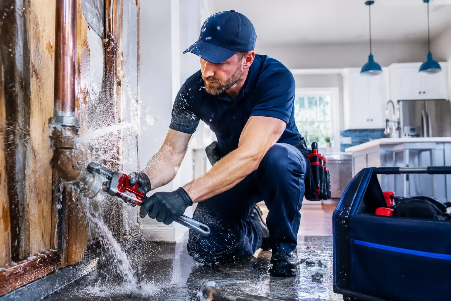 Local emergency pipe repair professionals in Forestville, WI